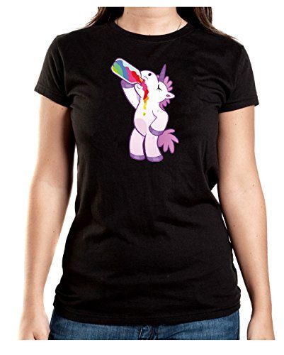 Drinking-Unicorn-T-Shirt-Girls-Black-Certified-Freak-0-401x500 