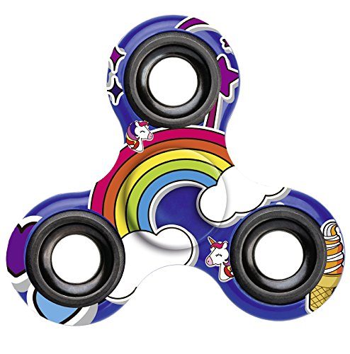 Einhorn-Fidget-Spinner-Unicorn-Hand-Spinner-Finger-Spinner-fr-Erwachsene-und-Kinder-in-blau-0-494x500 