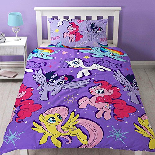 My-Little-Pony-Movie-Wiederholen-Druck-Design-Abenteuer-Bettwsche-Set-mehrfarbig-Single-0 