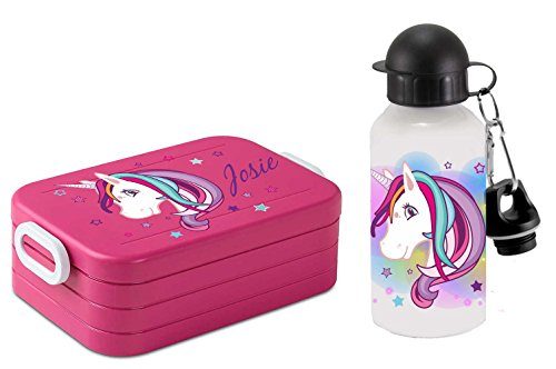 SET-Lunchbox-Rosti-Mepal-Maxi-Take-A-Break-midi-Brotdose-Brotbox-und-Alu-Trinkflasche-mit-eigenem-Namen-Unicorn-Einhorn-beauty-pink-0-500x332 